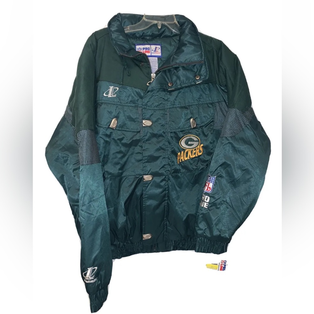 Vintage Green Bay Packers Logo Athletic jacket